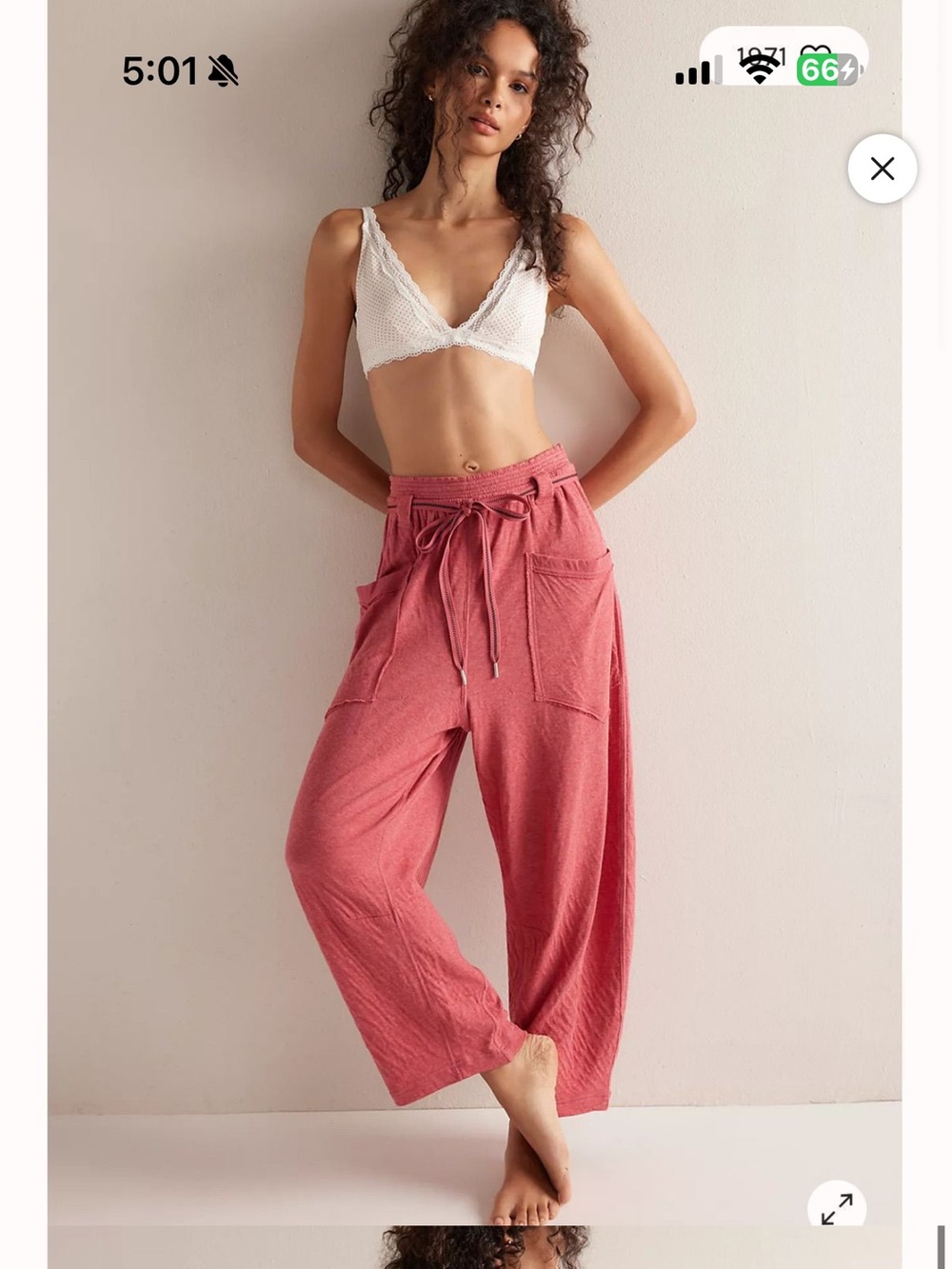 Free People Wait a minute barrel sweatpants #031